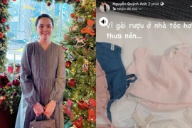 Vợ Duy Mạnh vi vu Hàn Quốc sắm đồ gì cho con gái rượu?