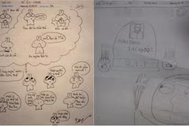 Không làm được bài, thí sinh kỳ thi THPT “hành hạ” giấy nháp ra sao?