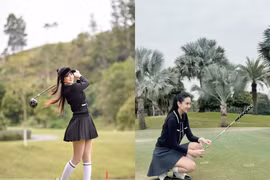 Chăm chơi môn "thể thao nhà giàu", Mai Ngọc ngày càng nóng bỏng