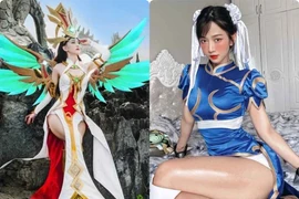 Lê Bống từng có màn cosplay tướng game cực "cháy" trước khi thành MC