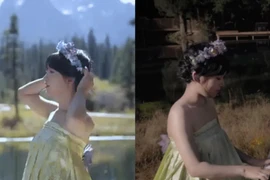 Vừa trở lại, Lý Tử Thất đã mạnh dạn khoe khung hình gợi cảm