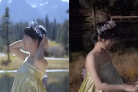 Vừa trở lại, Lý Tử Thất đã mạnh dạn khoe khung hình gợi cảm