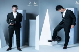 Hot boy U23 VN làm người mẫu khiến chị em mê mệt