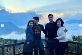 Ly Kute cùng chồng mới du lịch đầu năm, tiết lộ sự trùng hợp