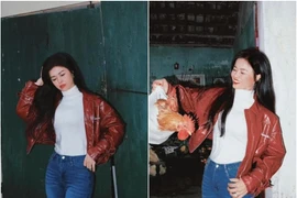 Diện đồ của con gái, bà mẹ U50 lộ thân hình nóng bỏng