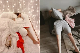 Khả Ngân hốt hoảng khi bị quản lí chụp lén lúc ngủ nhưng Gil Lê còn bá đạo hơn