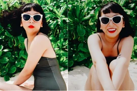 Chụp bikini 3 vòng như 1, “thánh lầy” Trang Hý khiến CĐM cười vật vã