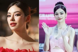 Đẹp sắc sảo hiếm có, Á hậu gốc Việt "gây sốt" MXH Trung Quốc