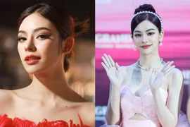 Đẹp sắc sảo hiếm có, Á hậu gốc Việt "gây sốt" MXH Trung Quốc