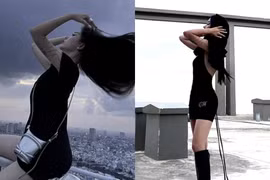 Chẳng cần hở hang, Linh Ngọc Đàm ngày ra dáng fashionista phong cách "dị"