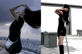 Chẳng cần hở hang, Linh Ngọc Đàm ngày ra dáng fashionista phong cách "dị"