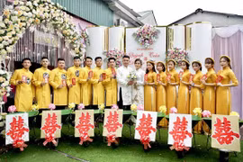 Lễ ăn hỏi tại Thái Nguyên dùng xe rùa "cực độc" gây sốt