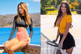 Cặp đôi hot girl làng quần vợt Mỹ lộ nhan sắc đẹp miễn chê