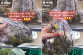 Quả vải bán tại siêu thị Đài Loan, netizen ngã ngửa với giá tiền