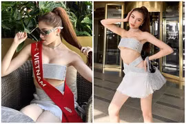 Trước ồn ào "chiếc áo 10cm", Thanh Thanh Huyền từng lên đồ cực nóng