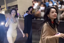 “Chủ tịch” Chi Pu bị "tóm dính" trên đường, nhan sắc cực "điện ảnh"