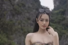 Nhan sắc thủ môn cao 1,77 m dự thi Miss World Vietnam 2023