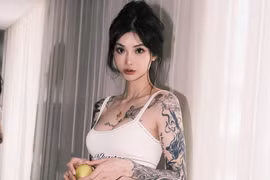 Hot girl xăm trổ Trung Quốc khoe giao diện xinh đẹp cực chất