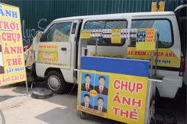 Biến ô tô cà tàng thành studio di động, thợ ảnh Hà thành hốt bạc triệu