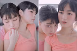 Hồng và Trà Long “Mắt biếc” diện áo đôi đốt cháy từng khung hình