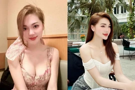 Nữ PG Nghệ An từng gây sốt mạng diện áo xẻ sâu táo bạo