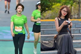 Tham gia giải chạy, cô gái bỗng "nổi như cồn" với visual đỉnh cao