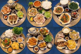 Mâm cơm của cô vợ trẻ có gì khiến netizen phải xin ăn ké?