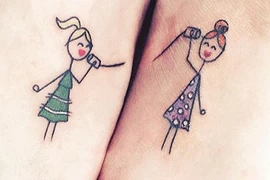Thêm hình xăm cực đáng yêu dành cho các cặp đôi