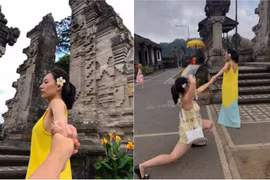 Để có bức ảnh “siêu deep” khi đi du lịch, chỉ khổ đứa bạn thân