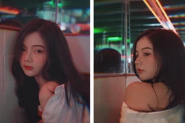 Hotgirl ảnh thẻ tái xuất với bộ ảnh quyến rũ chết người