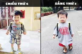 Chết cười với loạt ảnh chế của bé Đậu nhà hot girl Nam Thương