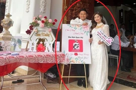 Đám cưới thời công nghệ, quét mã QR chuyển tiền mừng cưới