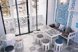 “Góc Địa Trung Hải” mát rượi giữa lòng Thủ đô hớp hồn teen