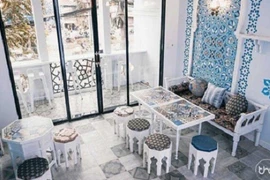 “Góc Địa Trung Hải” mát rượi giữa lòng Thủ đô hớp hồn teen