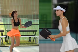 "Cô dâu Hà Nội" khoe ảnh chơi Pickleball, lộ body "vạn người ước"