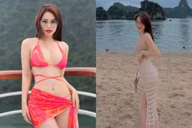 Diện bikini, nữ MC đẹp nhất nhì VTV khiến netizen khen hết lời