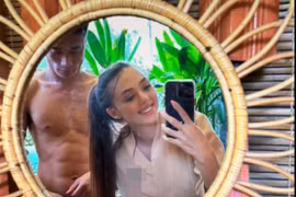 Vợ Bùi Tiến Dũng vô tình để lộ body của chồng trên dòng story