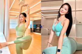 Người đẹp yoga "gây sốt" với thân hình đẹp khó cưỡng