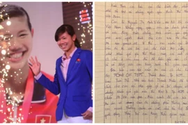 Ánh Viên viết thư tay gửi NHM trước khi sang Mỹ