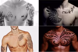 Những hình xăm trước ngực cá tính của trai đẹp