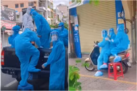 Tình nguyện viên chống dịch khoe màn lên "siêu xe" gây bão mạng