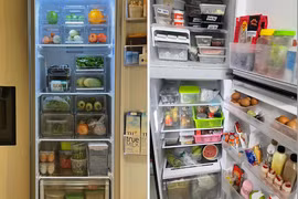 Chiếc tủ lạnh siêu "healthy" mùa dịch làm netizen "tới công chuyện"