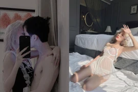 Đỏ mặt với cảnh nữ streamer khóa môi "nồng cháy" với bạn trai