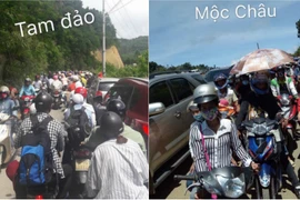 Tắc nghẽn kinh hoàng ở các cung đường phượt nổi tiếng dịp 2/9