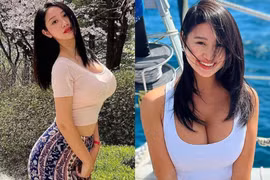 "Kim Kardashian phương Đông" sở hữu đường cong “sóng thần” quyến rũ