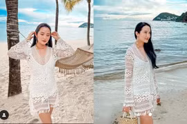 Nghỉ lễ vợ tổng giám đốc Phan Thành khoe body gợi cảm thôi rồi