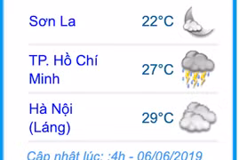 Thời tiết hôm nay 6/6: Miền Bắc nắng nóng, TP HCM có UV gây hại cao