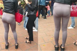 Đi lễ chùa đầu năm, thiếu nữ bị ném đá dữ dội vì 'mặc như không'