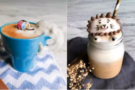 10X Singapore nổi tiếng với tài tạo hình cho ly cà phê