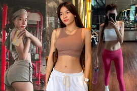 Dàn bạn gái cầu thủ Việt Nam trở thành hot girl phòng gym